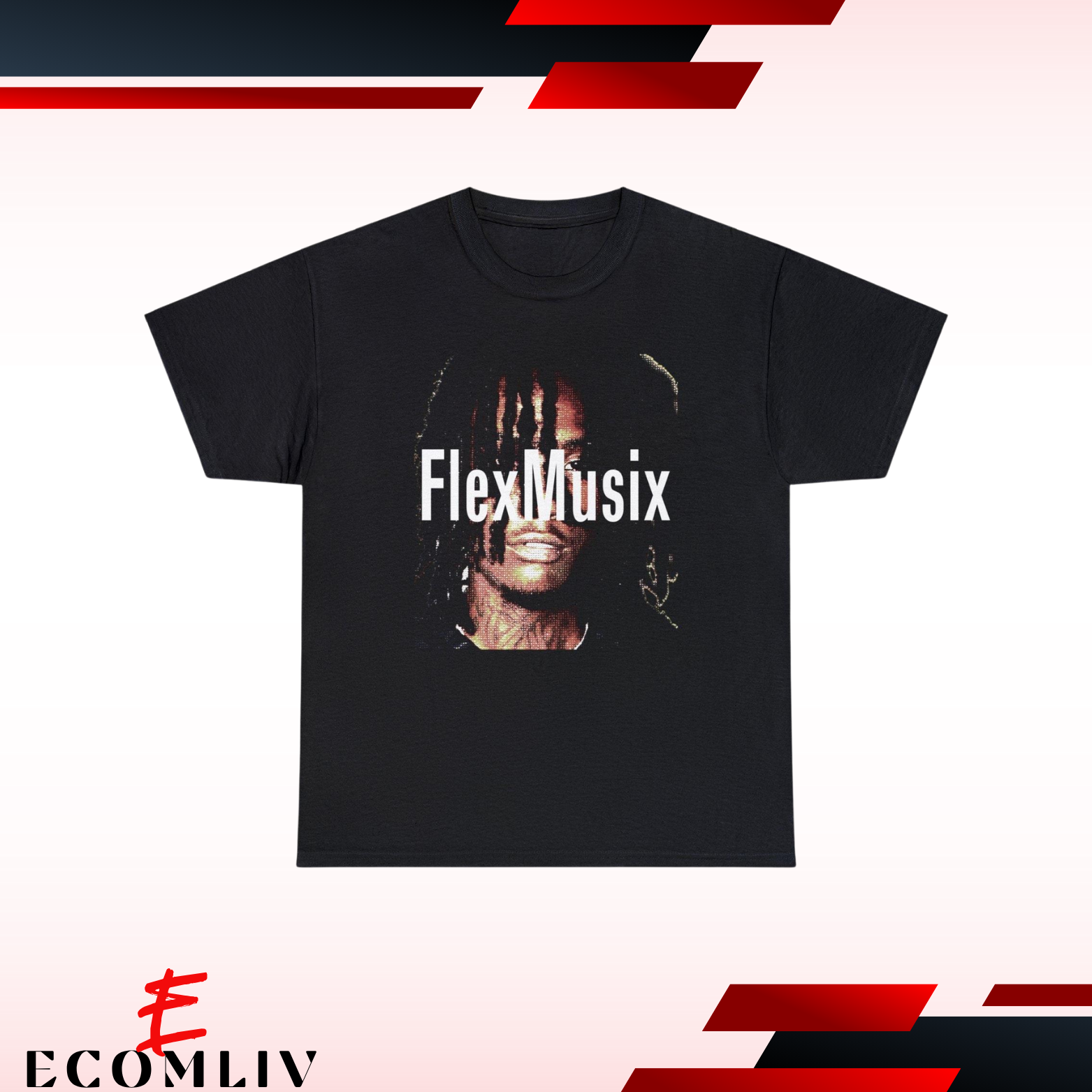 Flex Musix T-Shirt, Osamason Rapper Merch, Unisex T-Shirt